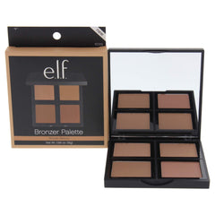 e.l.f. Bronzer Palette - Bronzed Beauty for Women 0.56 oz Bronzer 0.43 Ounce