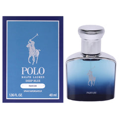 Polo Deep Blue Parfum by Ralph Lauren Parfum for Men 1.4 ounce