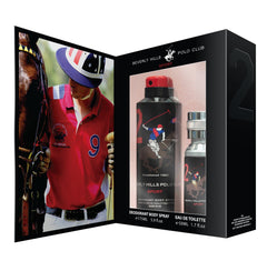 Beverly Hills Polo Club Sport No.2, Gift Set for Men EAU DE TOILETTE 50ml + Sport Deodorant 175ml