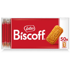 Lotus Biscoff | Caramelized Biscuit Cookies | 1P x 50 counts | 312g | Pack of 1