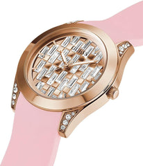 GUESS Analogical GW0109L2, Pink, strap