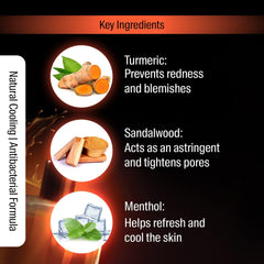 Bombay Shaving After Shave Lotion with Turmeric and Sandalwood, 100ml (Atomizer)