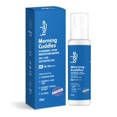 BAKE 100% Mineral Water Resistant Sunscreen SPF 70 PA+++ with 5% Niacinamide, Peptide | Sweat & Water Resistant, UV/A & B, Blue Light Protection | For Oily Acne Prone Skin | For Acne Scars & Dark