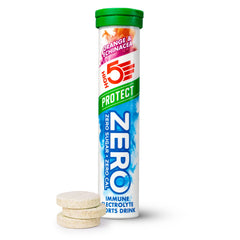 HIGH5 Zero Protect Electrolyte Hydration Tablets Added VIT C & D Orange & Echinacea 20 Tab Tube, 20 Count (Pack of 1)
