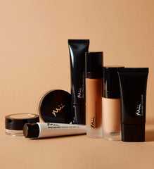 Mii Cosmetics Uk. Hydrating & Moisturizing Skin Foundation. For Oily Dry Skin. Soft Matte Finish, Flawless 04