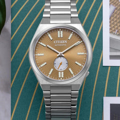 Citizen Tsuyosa Automatic Salmon Dial Men's Watch NK5010-51X