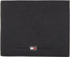 Tommy Hilfiger Johnson Mini Cc Wallet Wallets, 11 cm - Black (Black)