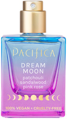 Pacifica Beauty Dream Moon Spray Perfume Pink Rose, Sandalwood, Patchouli Notes Natural + Essential Oils Clean Fragrance Vegan + Cruelty Free, 1 Fl Oz (Pack of 1)