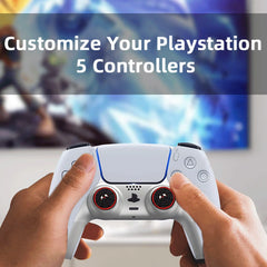 Jaeespon 6Pcs Analog Thumb Grip Stick Cover, Dualsense Wireless Controllers Game Remote Joystick Cap, Fantastic Non-Slip Silicone Handle Protection Cover for PS5/PS4/Xbox one/360/Nintendo Switch PRO