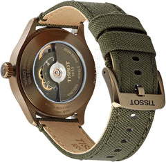Tissot mens Tissot Gent XL Stainless Steel Casual Watch Khaki T1164073709100, Khaki