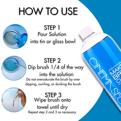 Cinema Secrets Professional Makeup Brush Cleaner (16 oz)