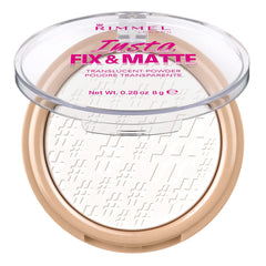 Rimmel Insta Fix & Matte Pressed Powder, Translucent, 8g