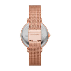 Skechers Women's Quartz Watch Gift Set - Rose Gold, Cheetah/White