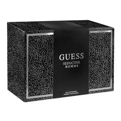 GUESS SEDUCTIVE (M) SET EDT 100ML + 100ML SG + 226ML BODY SPRAY+ POUCH