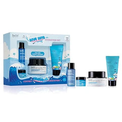 belif Aqua Bomb Dive Into Hydration Set Korean Skin Care Korean Moisturizer Makeup Remover Korean Toner Eye Cream Value Set Gift Set Aqua Bomb, Cleansing Balm, Hydrating Toner,Eye Bomb