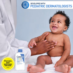 CeraVe Baby Lotion | 8 Ounce | Gentle Baby Skin Care with Hyaluronic Acid | Paraben and Fragrance Free