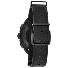 Bulova Men's Archive Series Lunar Pilot 6-Hand Chronograph Precisionist Black Ion-Plated Stainless Steel, Black NATO Strap and Sapphire Crystal Style: 98A186, Black, Chronograph - Black