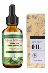 Rosemary Oil for Hair Growth, Organic Rosemary Oil, Nourish the Scalp, Moisturizing & Nourishing Body, Hair Growth Serum, Cold Pressed Essential Oil, Massage Oil