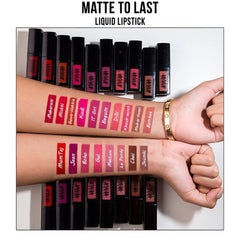 Nykaa Matte To Last ! Liquid Lipstick Collection - Pink - Intense Matte Color | Long-Lasting | Lightweight & Comfortable | 24-Hour Freshness | Precise Application - Le Pondy 15 (5 ml)