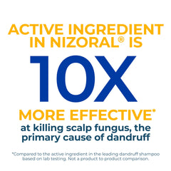 Nizoral 2-IN-1 Anti-Dandruff Shampoo & Conditioner with 1% Ketoconazole, 14 fl oz