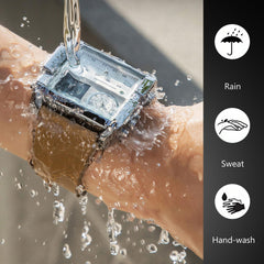 RORIOS Mens Digital Sports Watch Analog Quartz Wrist Watch with Alarm Luminous Sports Watch Men's Electronic Watches