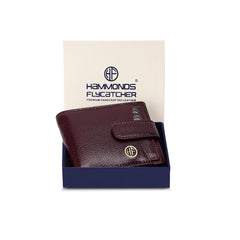 HAMMONDS FLYCATCHER Genuine Leather Wallets for Men, Brown, RFID Protected Brown Leather Wallet for Men, Mens Wallet, Gift for Valentine Day, Father's Day, Birthday, Raksha Bandhan