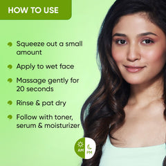 Dot & Key Cica 2% Salicylic Acid Face Wash for Oily, Acne Prone Skin, With Green Tea I Acne Clearing Sulphate Free Face Wash for Men & Women | 100ml