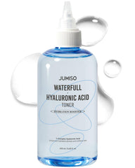 JUMISO Waterfull Hyaluronic Toner 250ml | Face Moisturizer, Facial Toner for All Skin Types, Daily Deep Hydration | Vegan, Fragrance-Free