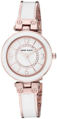 Anne Klein Women's Accented Bangle Watch and Bracelet Set, AK/3296