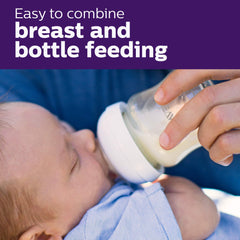 Philips Avent Natural Glass Baby Bottle 4 Ounce (1 Count) transparent 075020068576