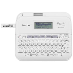 Brother P-Touch PT-D410 Home / Office Advanced Label Maker | Connect via USB to Create and Print on TZe Label Tapes up to ~3/4 inch, White