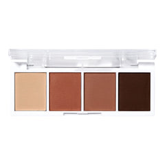 e.l.f. Cosmetics Bite-Size Eyeshadow, 4 Ultra-Pigmented Matte & Shimmer Shades, Creamy & Blendable Powder Formulas, I Love You A Latte, 0.12 Oz (3.5g), 3.5 g (Pack of 1)