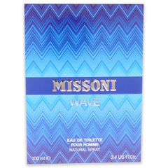 Missoni Wave Men Eau De Toilette Natural Spray, 100 Ml