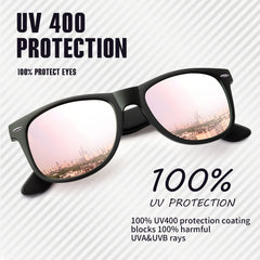 KANASTAL Polarized Sunglasses Men, Fashion Square Sun Glasses Women, Classic Shades for Womens, Driving Fishing Outdoor 100% UV400 Protection