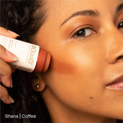 ATTITUDE Oceanly Plastic-Free Lightweight Bronzer Stick, Titanium Dioxide-Free, EWG Verified, Vegan & Cruelty-free Makeup, Coffee, 8.5 grams