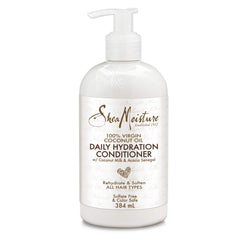 Shea Moisture 100% Virgin Coconut Oil Daily Hydration Conditioner for All Hair Types/Silicone Free 384 ml