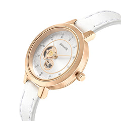 Sonata Analog Silver Dial Women's Watch-8141WL07