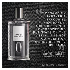 David Beckham Classic Homme Eau de Toilette For Him - Men's Fragrance, Spicy Scent - 100ml (3.5oz)