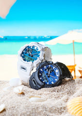 G-Shock Casio GBA-900CB-7AJFCasio Wristwatch, Web Exclusive, Bluetooth Included, Distance Measurement Function, Web Limited Model: White/Blue Green Import from Japan New