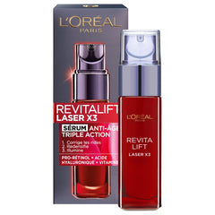 L’Oréal Paris - REVITALIFT LASER X3 - Regenerating Anti-Aging Serum with Hyaluronic Acid