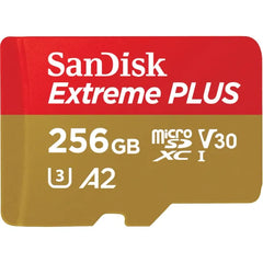 SanDisk Extreme Plus microSDXC UHS-I Memory Card with Adapter