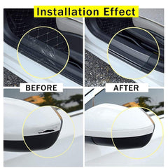 TZAONEN Car Door Edge Guard Door Sill Protector, Automotive Anti-Collision Strip for Car Door Edge/Front and Rear Bumper/Door Sill Protector, Fits for Most Car, Transparent (1.2 inch X 16ft)