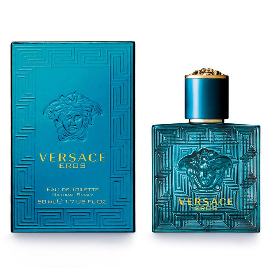Versace Eros For Men - Eau De Toilette, 50 Ml