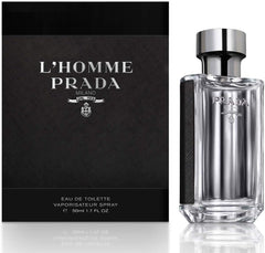 Prada L'Homme Eau De Toilette For Men, 50 Ml/1.7Oz