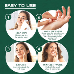 Aroura Premium Pimple Acne Patches Invisible (120 Pack) Improved Formula with Salicylic Acid, Tea Tree Oil & Hyaluronic Acid Day & Night Hydrocolloid Acne Dots for Clear Skin Advanced Acne Stickers