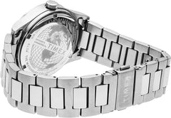 Timex TW2U99300 Waterbury Analogue Wrist Watch for Men, Silver