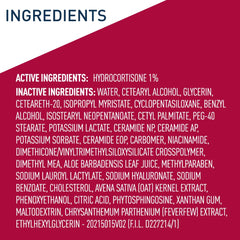 CeraVe Hydrocortisone Cream 1% 28g Eczema Treatment & Dry Skin Itch Relief Cream Fragrance Free