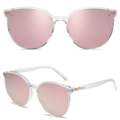 SOJOS Classic Retro Round Sunglasses Women Men Large Glasses SJ2067