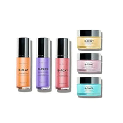 MAËLYS MINI ICONS Full Body Travel Kit Body Firming & Smoothing Creams and Masks for Booty, Thighs, Arms, Belly & Chest 6 Mini Treatments 3.5 Fl Oz