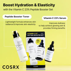 COSRX Vitamin C 23% Peptide Booster Set - Amazon Exclusive - Korean Skin Care, Gift Sets, Stocking Stuffers for Women, Vitamin C Serum, Face Serum